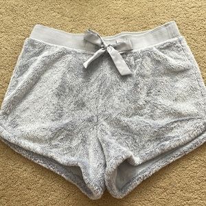 Grey fur pj bottoms
